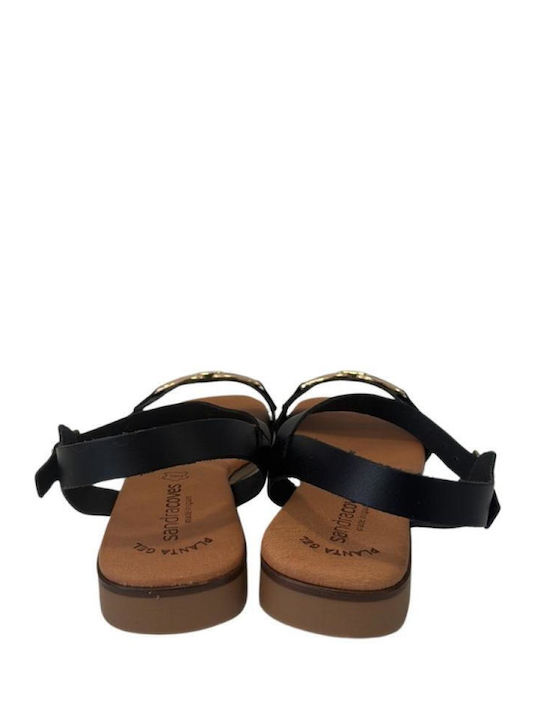 Women's Anatomic Black Sandals