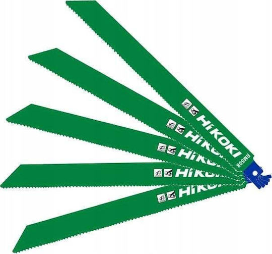 Hikoki S1025VF Blades for Metal 200mm 5 Pieces