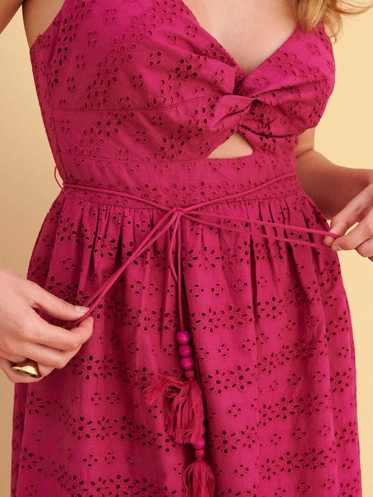 Sommer Mini Damenkleid Rosa