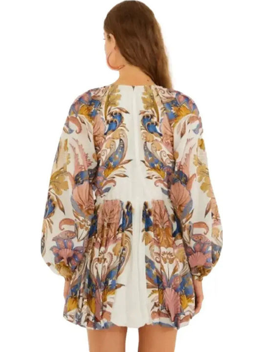 Summer Mini Dress Off-white