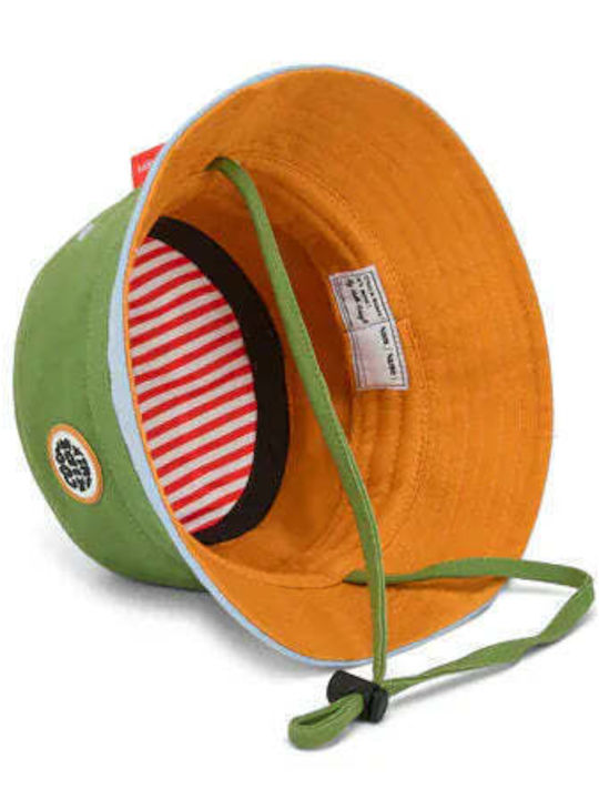 Hello Hossy Kids' Fabric Green Hat