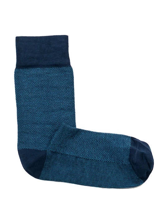 The Bus Blaue Socken