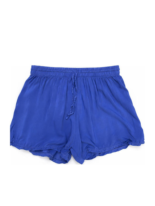 Bikini Set 3 Pieces Shorts Blue