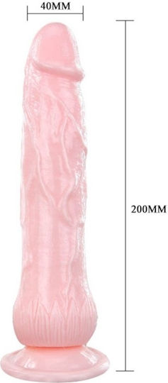 Baile Multispeed Vibrator Realistic Vibrator Flesh