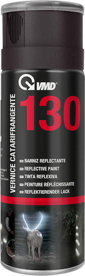 Transparent Reflective Paint Spray 400 Ml Night Visibility Traffic Safety High Adhesion