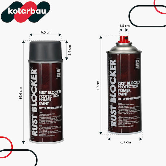 Spray Paint Rust On Metal Fences Gates Protective Gray Ral 7011 400 Ml