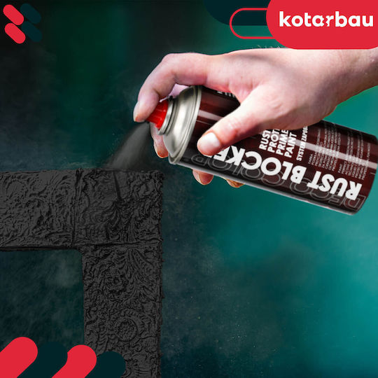 Spray Paint Rust On Metal Fences Gates Protective Black Ral 9005 400