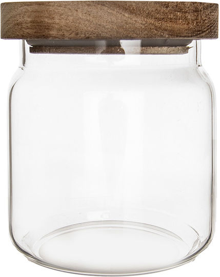Orion Vază Pentru Cafea / Paste Cu Capac Sticlă Maro 730ml