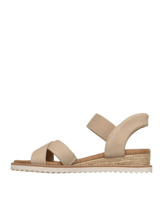 Desert Kiss-golden Lily Summer Women's Platforms Beige