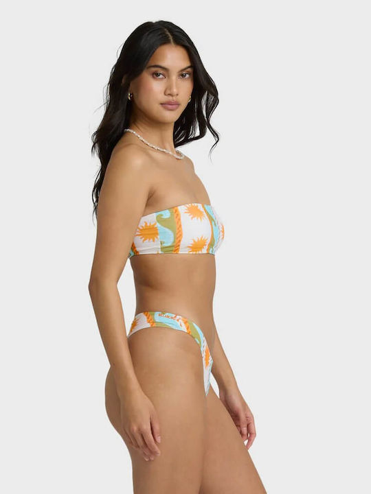 Tube Strapless Bikini Top Salt Crystal 24O121602-SCS1