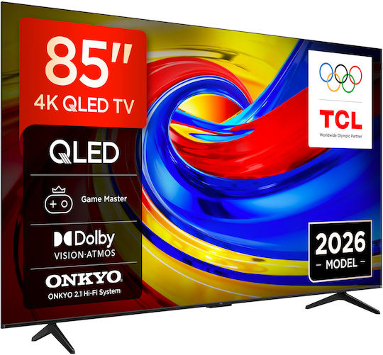 TCL Smart TV 85" 4K UHD QLED P7L HDR (2026) 85P7L