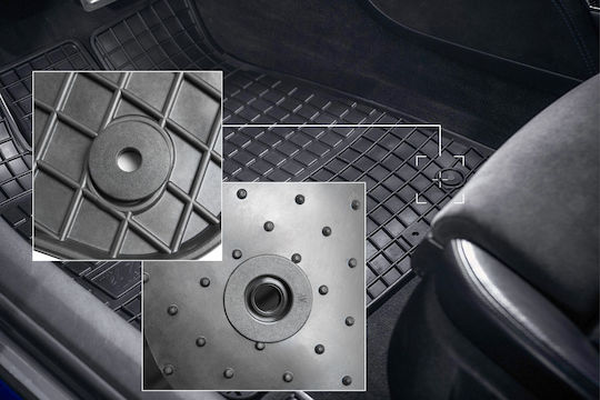 Gummi Auto Fußmatten Range Rover Sport I SUV 2005-2012 Schwarz Passgenau
