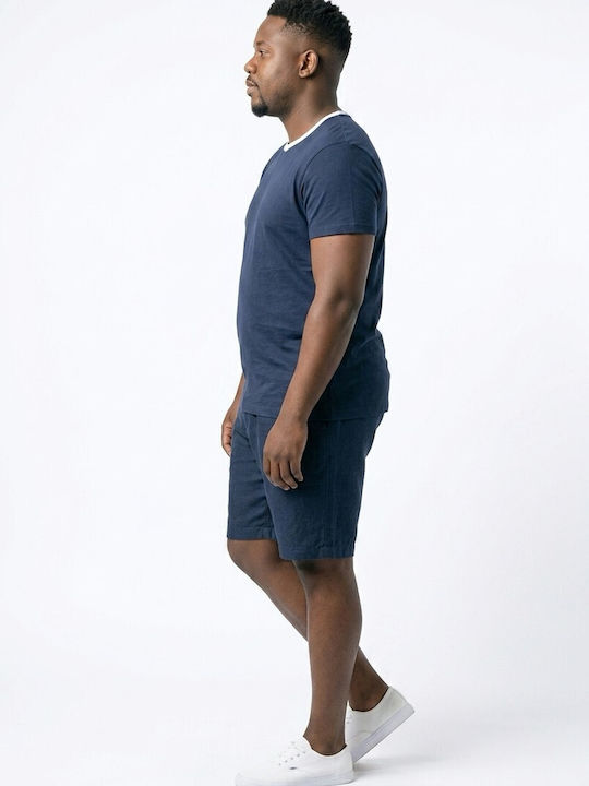 Men's Blue Bermuda