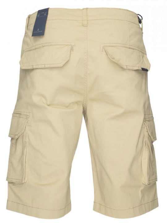 Herren Cargo Shorts Beige