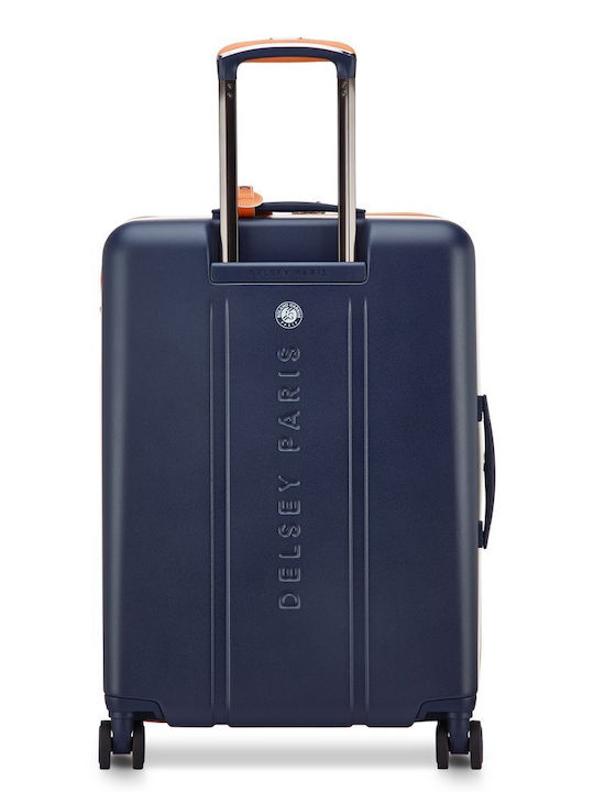 Delsey Μεσαία Βαλίτσα Ταξιδίου Cadence Blue Ύψους 66εκ.