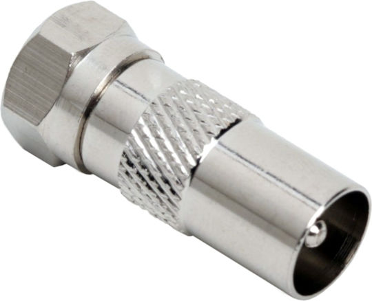 Set 5 Prize Coaxial Masculin La Tv Masculin Adaptoare Convertor Antenă Coaxial Metalic