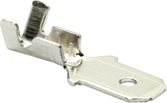 Set 100 Terminale De Conector Glisant 4.8 Mm Terminal Electric Cu Cabluri Placate Cu Staniu
