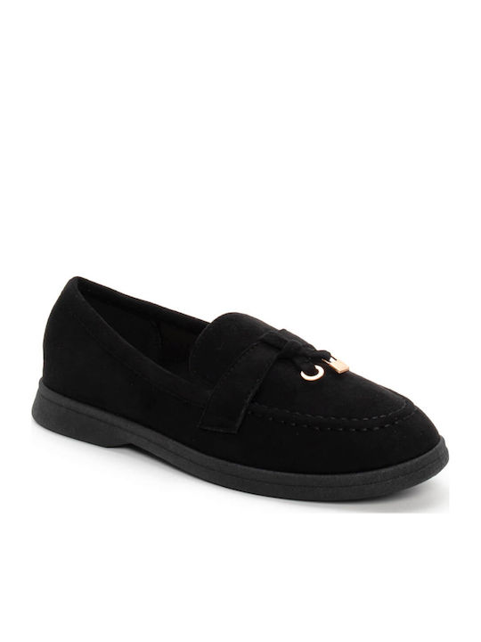 Women's Loafers In Black Color