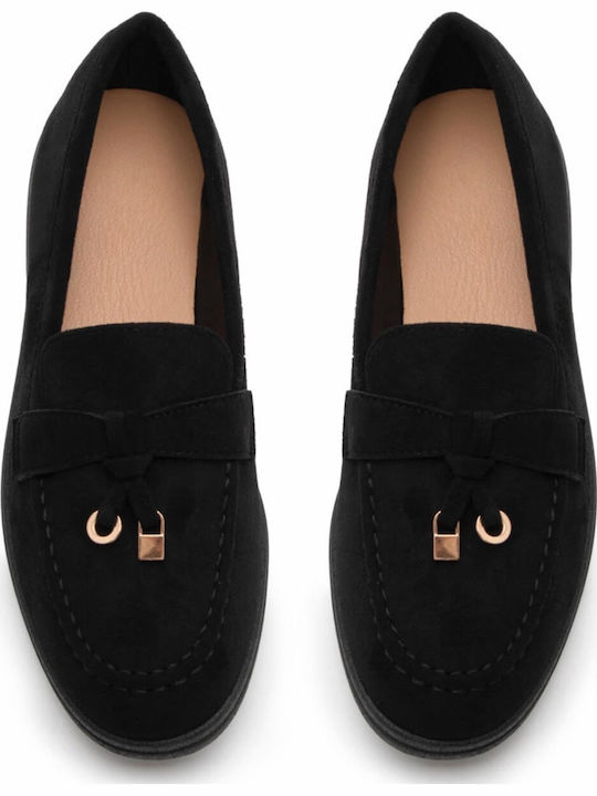Women's Loafers In Black Color