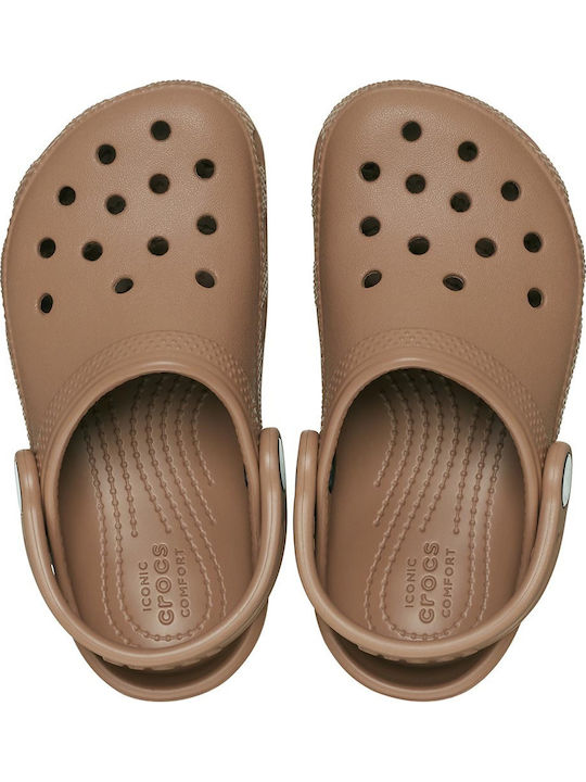Kids' Classic Kids Anatomic Beach Clogs Brown