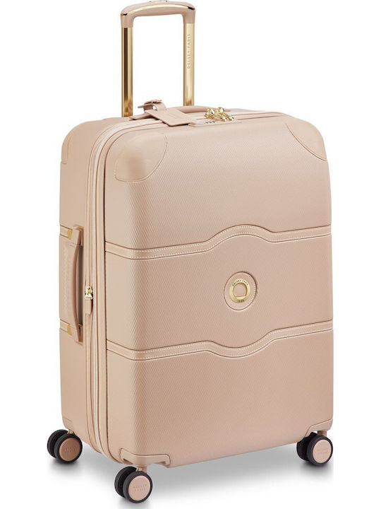 Delsey Chatelet Air 2.0 Medium Beige Rose Suitcase Delsey Chatelet Air 2.0 Medium Beige Rose Suitcase