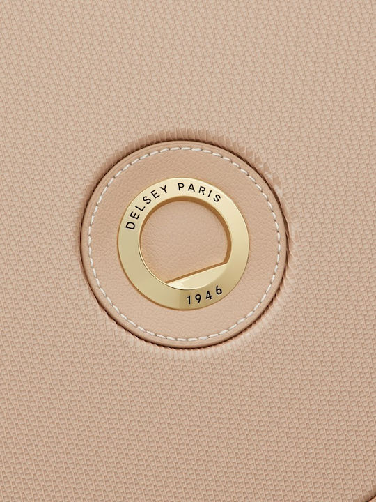 Delsey Chatelet Air 2.0 Medium Travel Suitcase Beige Rose Height 67cm
