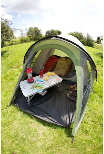 Coleman Darwin 4 Plus Camping Tent Igloo Green 3 Seasons For 4 People