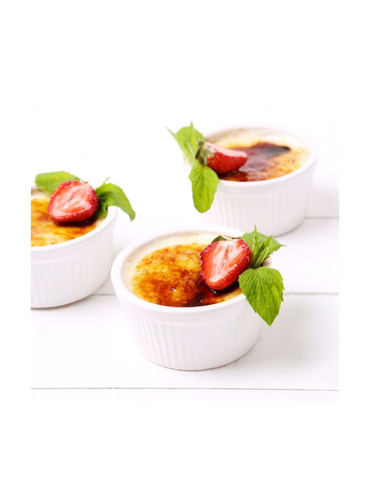 Orion Vas Rotund Rezistent La Căldură Pentru Souffle Din Porțelan 9cm