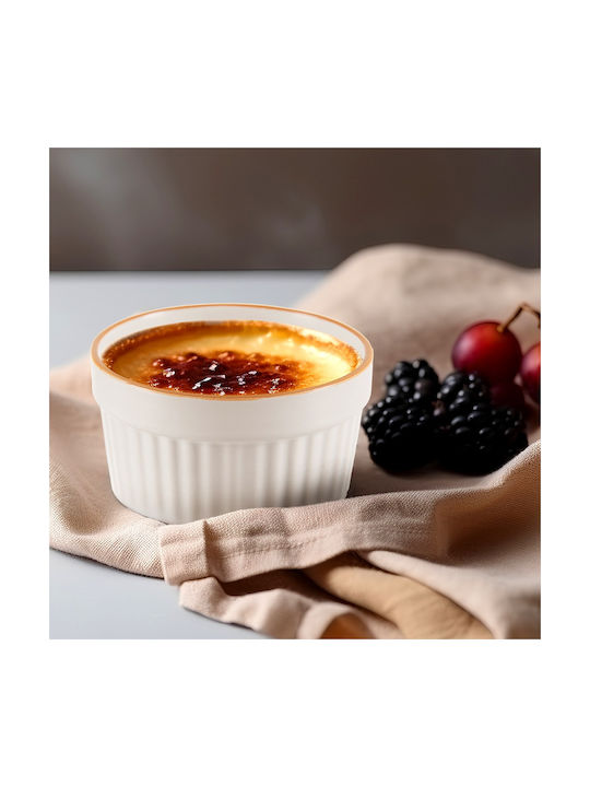 Orion Round Heat-Resistant Cookware for Souffle Ceramic 9x5cm