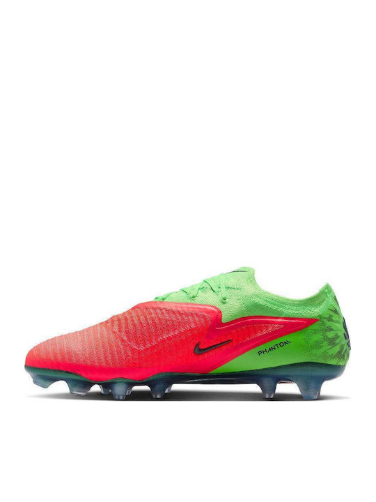 Nike Phantom 6 Low Elite Erling Haaland Football Shoes with Cleats FG Orange