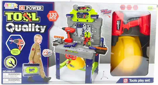 Lean Toys Kids Working Bench 133pcs