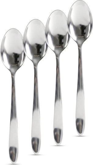 Alista Home Ανοξείδωτα Ασημί 18.8cm GLB_57573 4τμχ