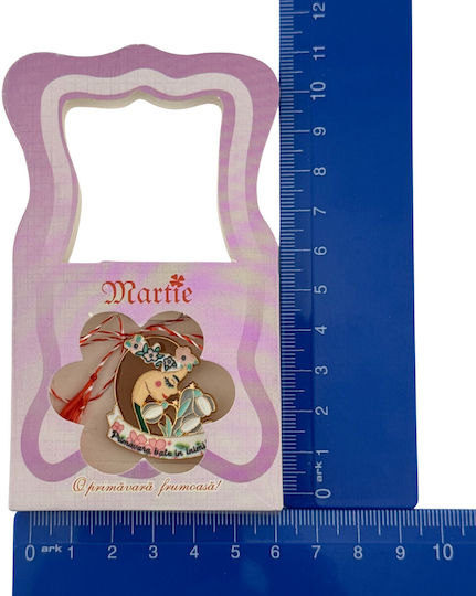 Set 200 Cardboard Packaging Martisoare Flippy Brooch Boxes Purse Model Lilac