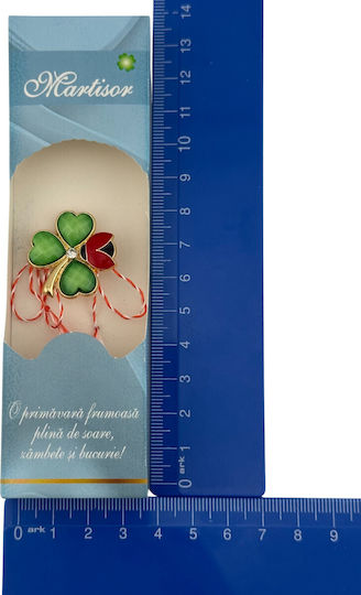 Set 100 Cardboard Packaging Martisoare Flippy Brooch Boxes Spring Design Blue