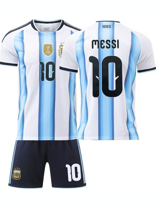 King Ανδρικο Σετ Ποδοσφαίρου Messi Mundial 2026 Εθνική Αργεντινή Home