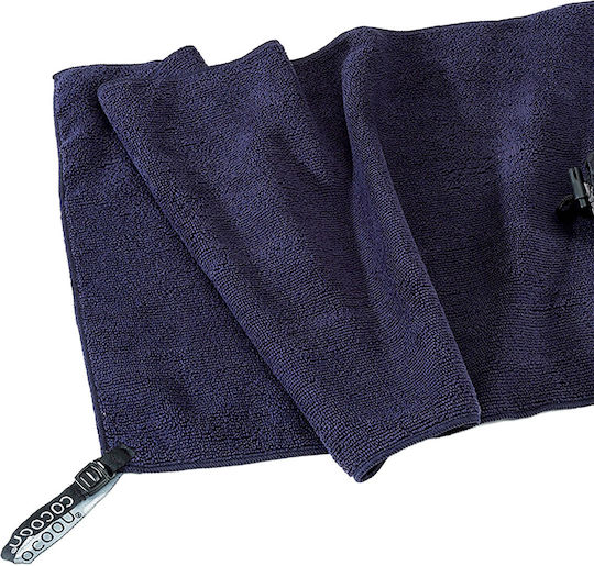 Cocoon Microfiber Face Towel 140gr/m² Blue 90x50cm