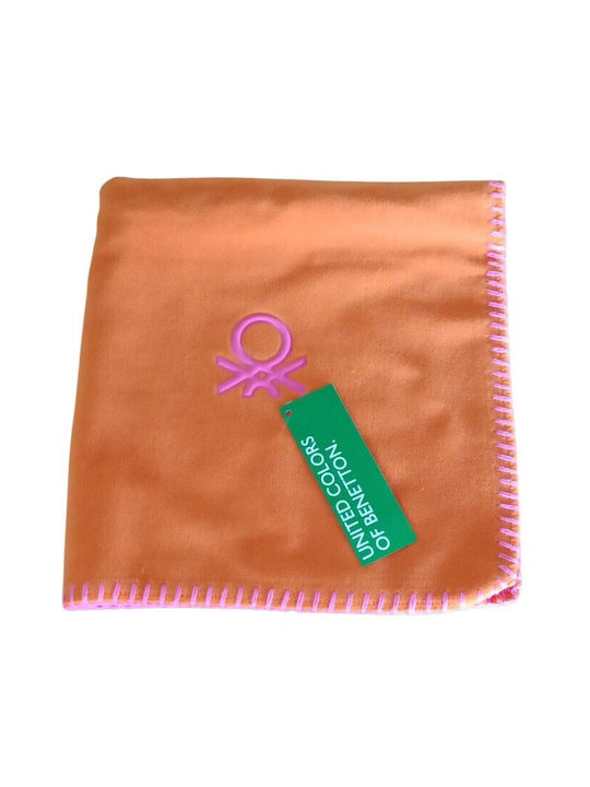 Benetton Διακοσμητική Μαξιλαροθήκη Fleece Ραφ 47x47εκ.