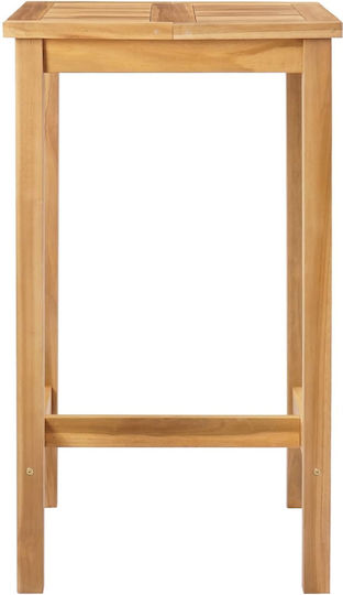 Bar Table for Small Outdoor Spaces 60x60cm