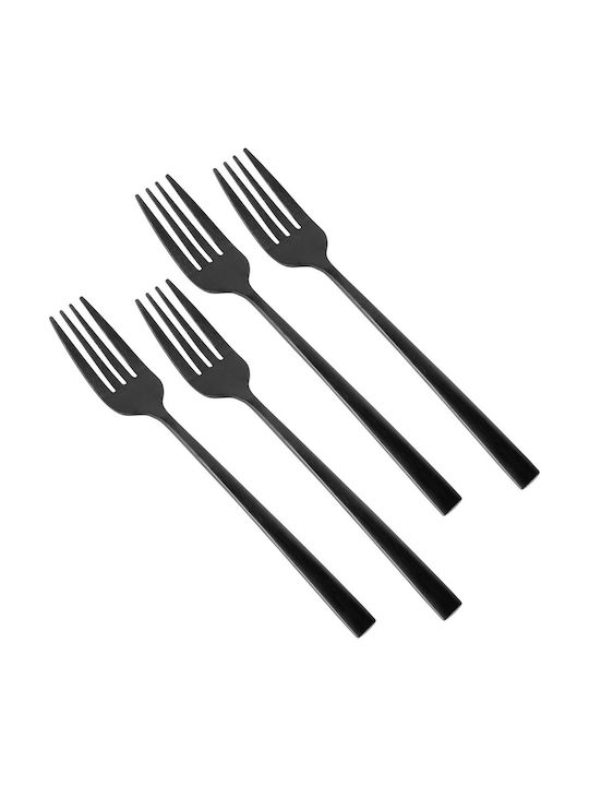 Excellent Houseware Σετ Πιρούνια Φρούτου/Γλυκού Ανοξείδωτα Μαύρα 15cm 4τμχ Excellent Houseware Σετ Πιρούνια Φρούτου/Γλυκού Ανοξείδωτα Μαύρα 15cm 4τμχ