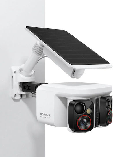 Baseus Security X1 Pro Dual Cameră de Supraveghere Full HD+ 5MP Impermeabilă cu Baterie și Comunicare Bidirecțională