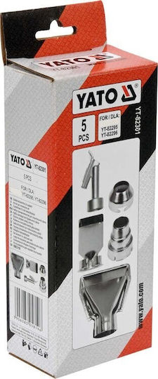 Yato Heat Gun End Set 5 Pieces