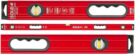 Sola Big Red 3 Nivel de spirit Din aluminiu 120buc cu 3 Ochiuri