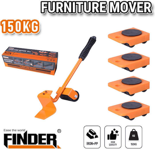 Finder Furniture Transport System for Load Weight up to 150kg