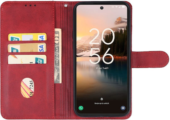 Tcl 40 Nxtpaper 4g Θήκη Βιβλίο Κόκκινο Phone Case Red