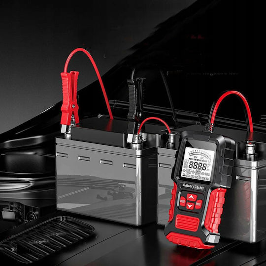 Foxsur 6v 12v Lcd Battery Tester Em