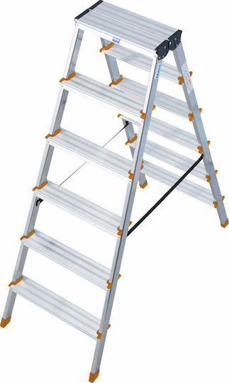 Krause Dopplo Ladder Aluminum with 2x7 Steps