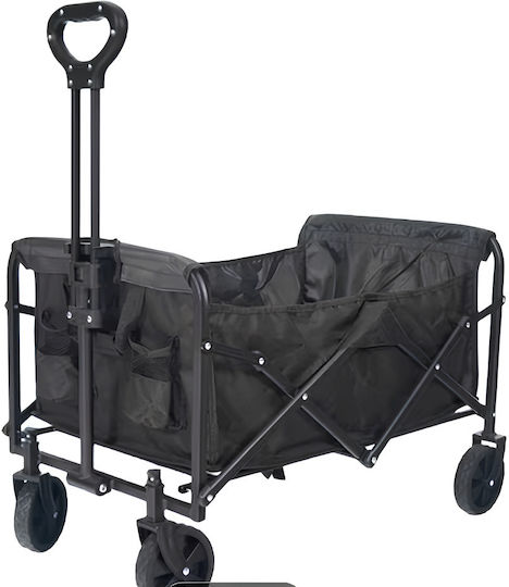 Сгъваема Градинска Количка Метална 65л 48x48x80см
