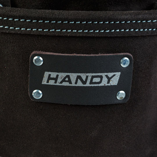 Professioneller Leder Werkzeuggürtel Mit 7 Taschen Hammerhalter 600x200 Mm