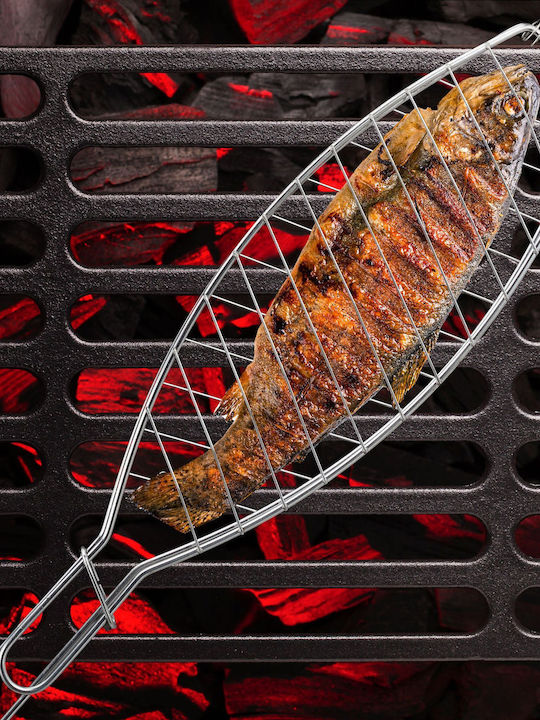 Relaxdays Set 6 Fish Grills