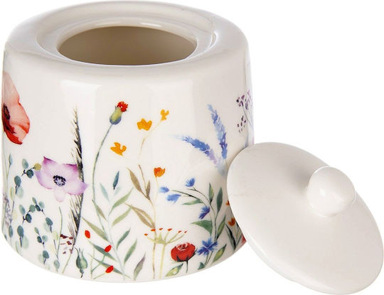 Orion Serving Sugar Bowl Made of White Porcelain